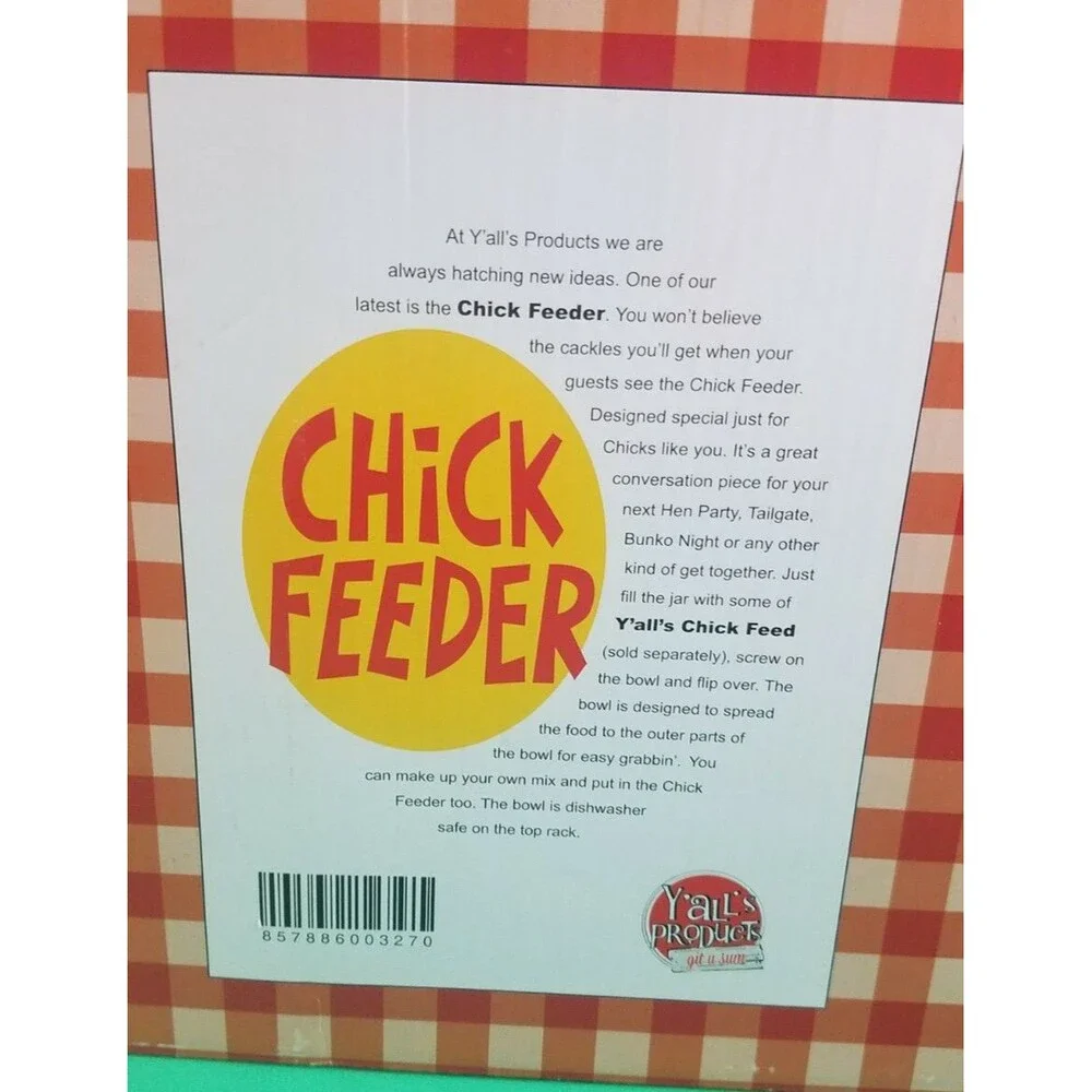 Chick Feeder novelty Party Tray / Candy Dish